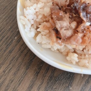 焼肉で余ったお肉で！焼肉丼